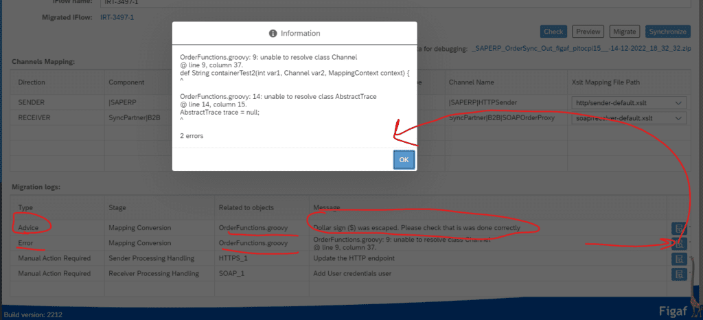 Screenshot: UDF Java to Groovy conversion