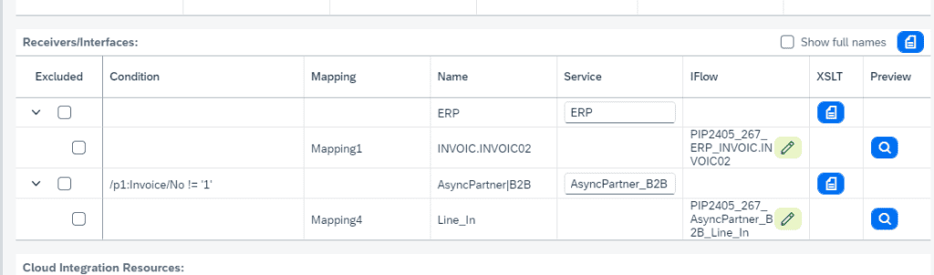 Screenshot: Pipeline migration