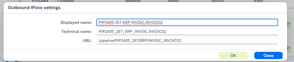 Screenshot: Pipeline migration