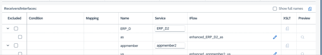 Screenshot: Support converting Extended Receiver Determination to pipeline