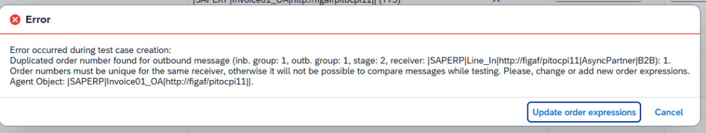 Screenshot: Improved order expression