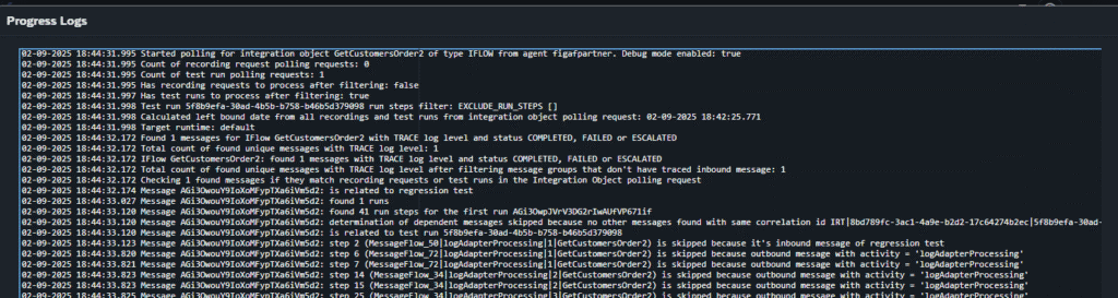 Screenshot: iFlow polling enhancement