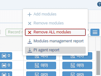 Screenshot: Migration report and understand your SAP PI/PO landscape.