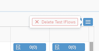 Screenshot: Add an option to clean up the IFlows create for testing