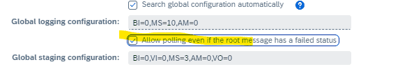 Screenshot: Download failed messages