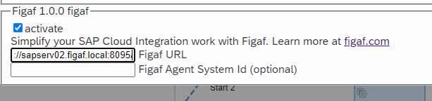 Screenshot: Installation and configuration