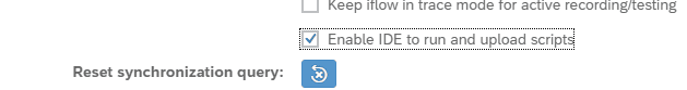Screenshot: New Editor to edit Groovy