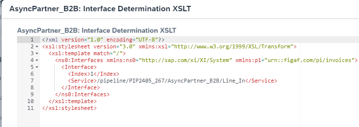 Screenshot: Pipeline migration