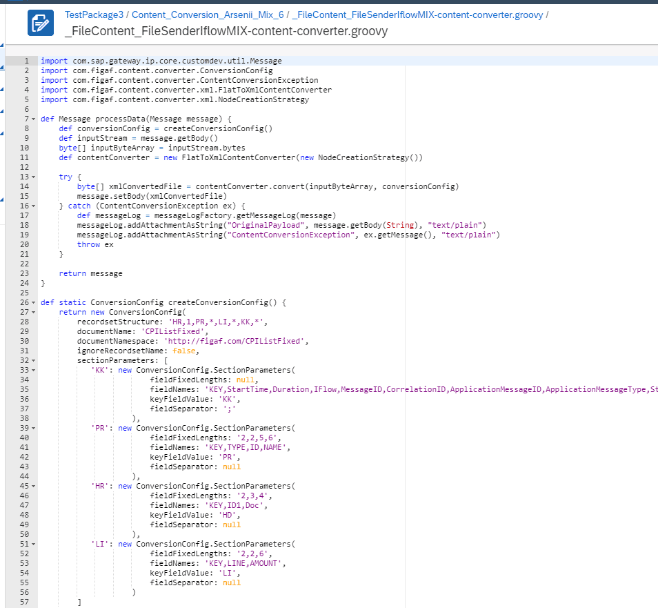 Screenshot from Figaf 2310