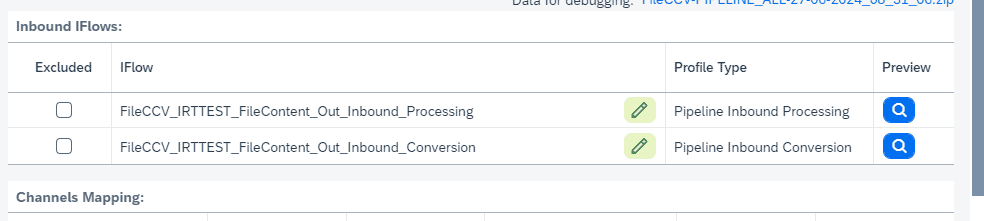 Screenshot: Conversion flow in pipelines